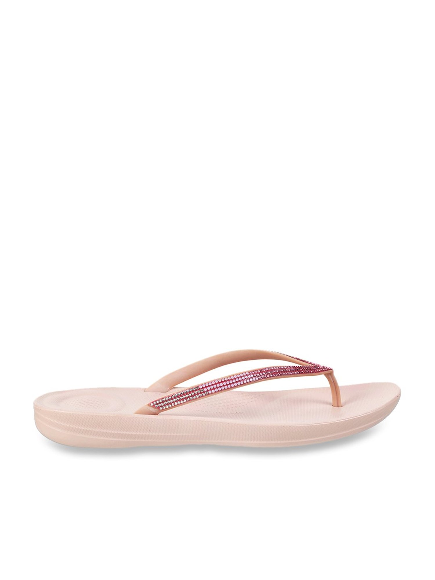 FitFlop Women's Maroon Flip Flops