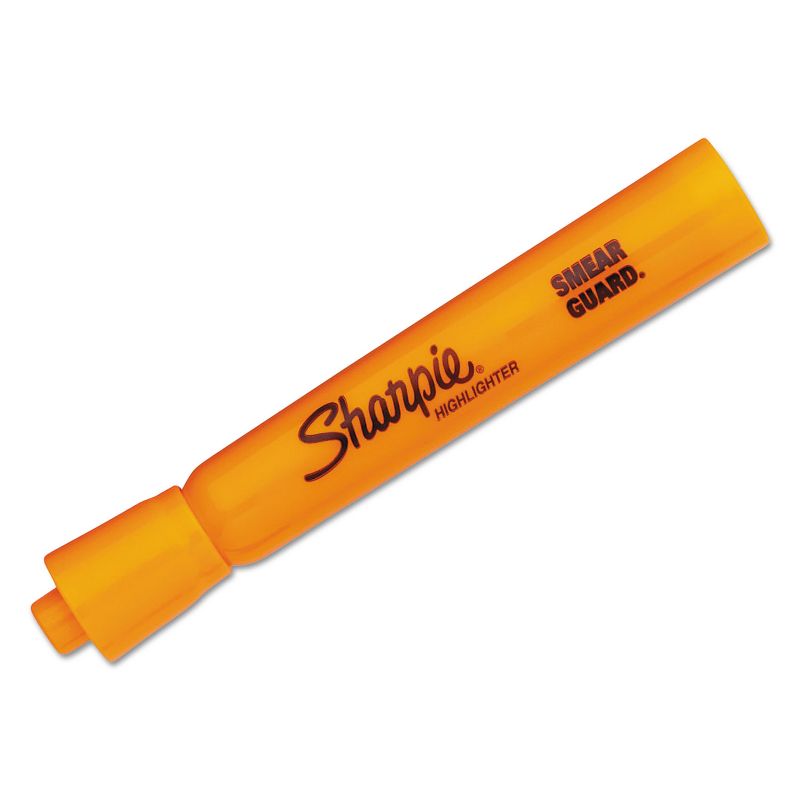 Sharpie Accent Tank Style Highlighter Chisel Tip Orange Dozen 25006