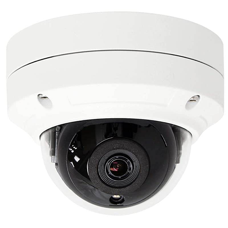 4K IP Camera, Outdoor POE Security Camera 3.6mm Lens, 8MP Network Infrared Night Vision Dome Camera with 3D DNR, Digital WDR, ROI Coding, HLC&BLC, VCA Intelligent Analytics IP66