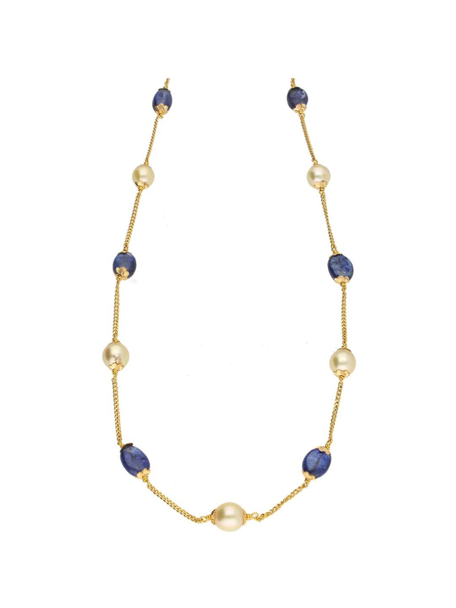 Sri Jagdamba Pearls Aurora 22 kt Gold Chain