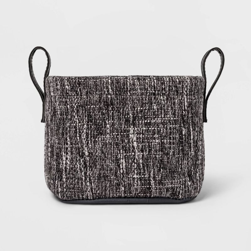 Tweed Basket Gray - Threshold™