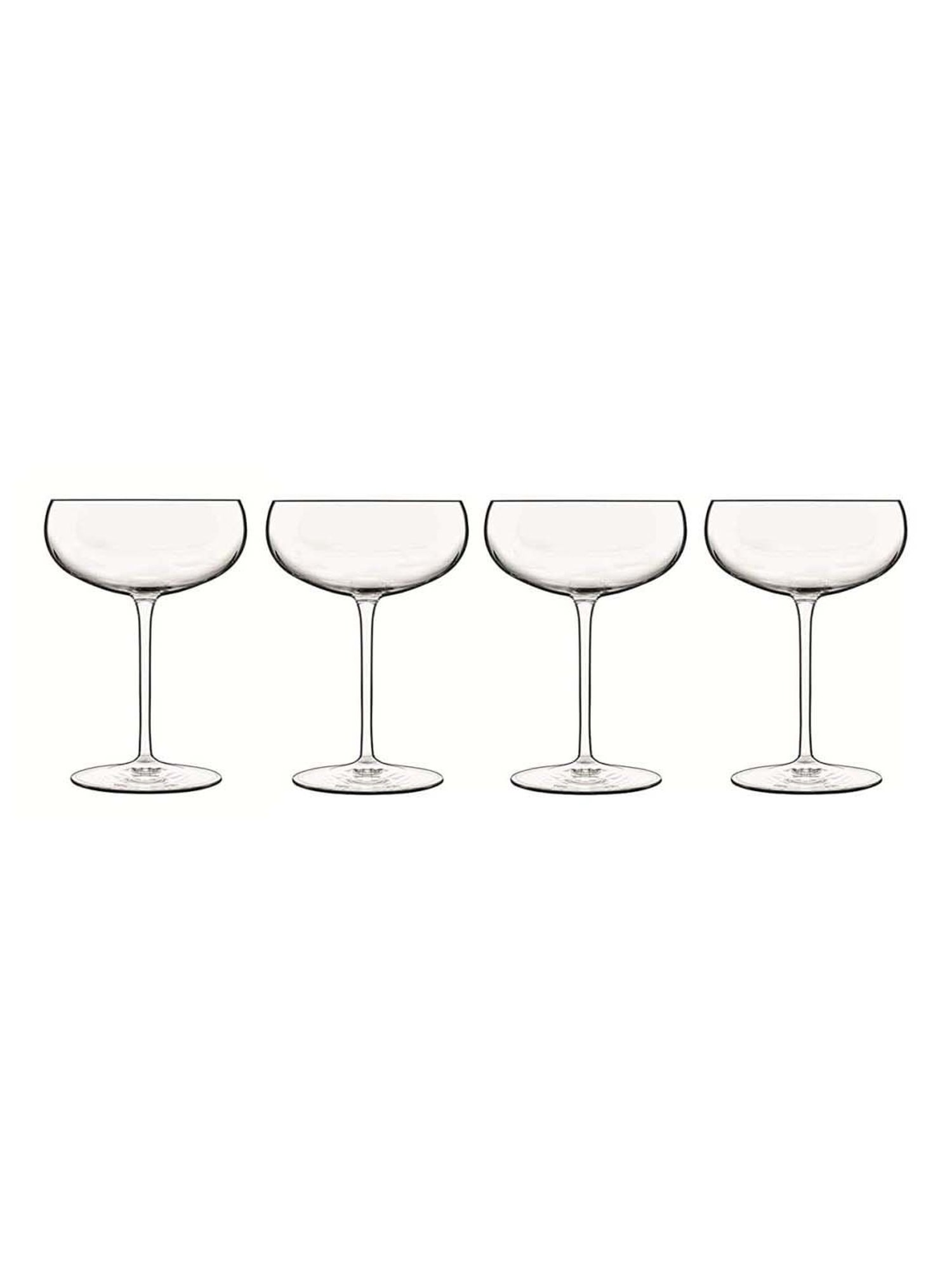 LUIGI BORMIOLI Transparent Talismano Old Martini Whisky Glass (3L) - Set of 4