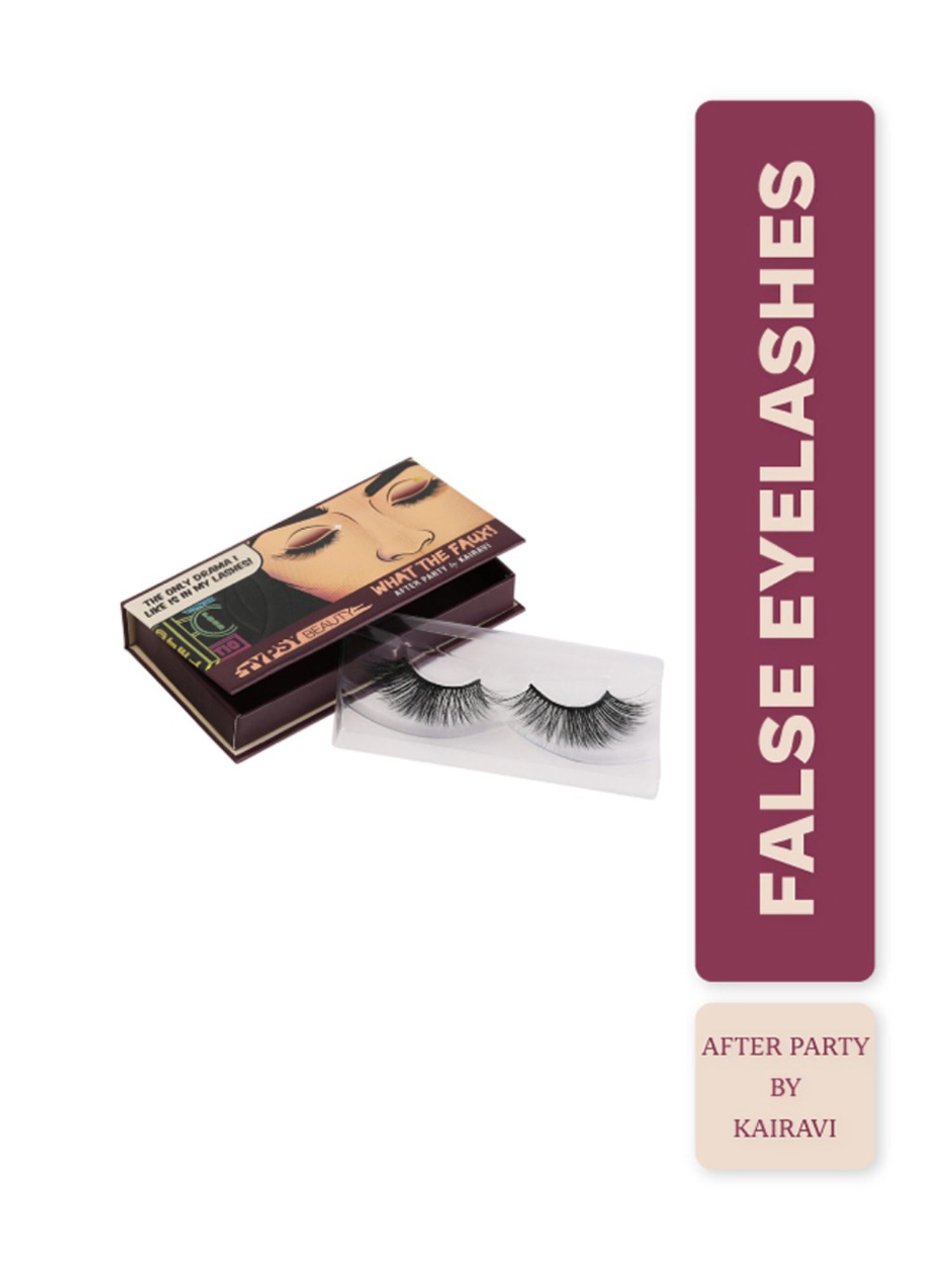 Typsy Beauty After Party by Kairavi What The Faux! False Eyelashes