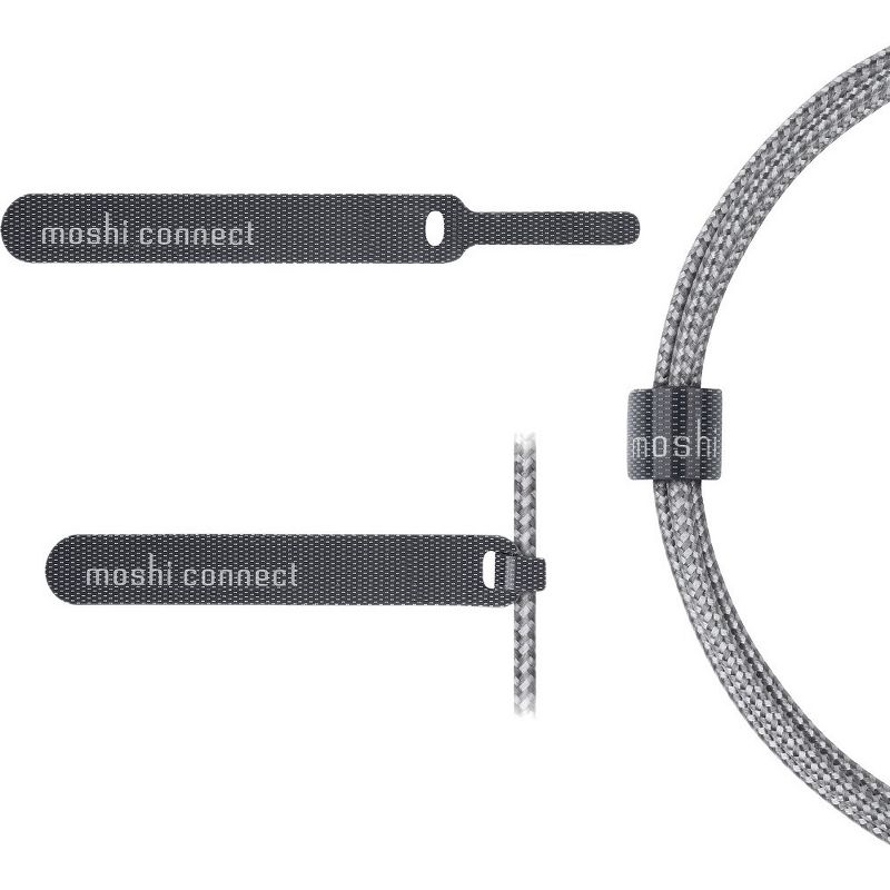 Moshi Integra Lightning/USB-C Data Transfer Cable - 5 ft Lightning/USB-C Data Transfer Cable for Phone, iPhone, iPad, iPod