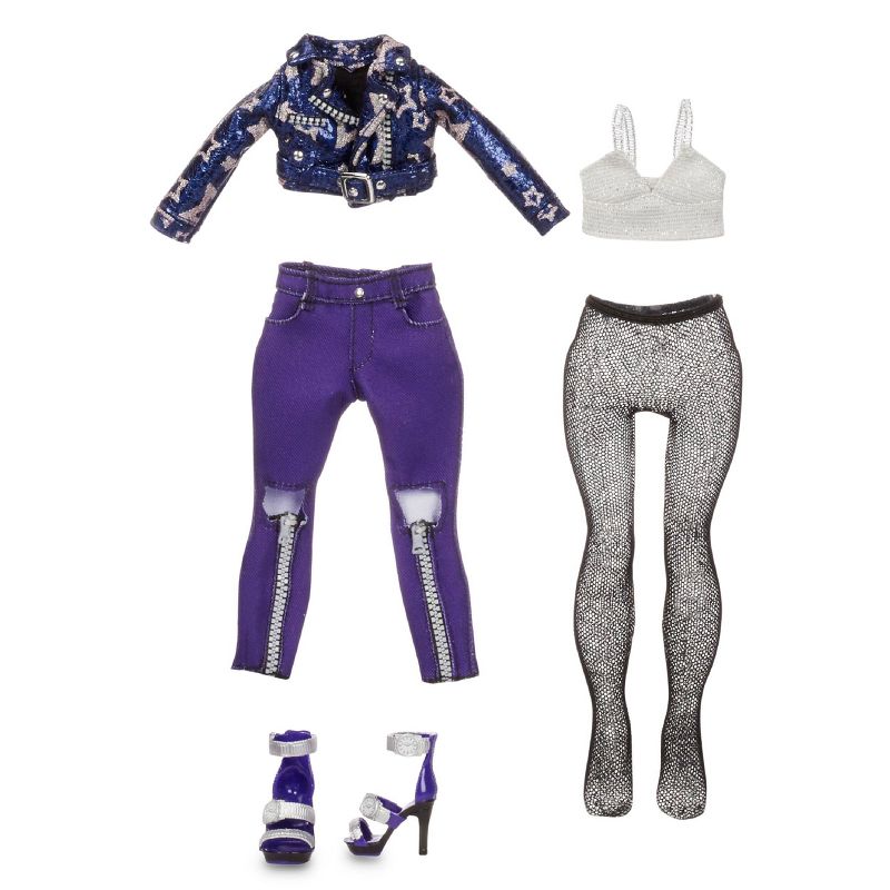 Rainbow High Krystal Bailey – Indigo Fashion Doll with 2 Complete Mix & Match Outfits and Doll Accessories