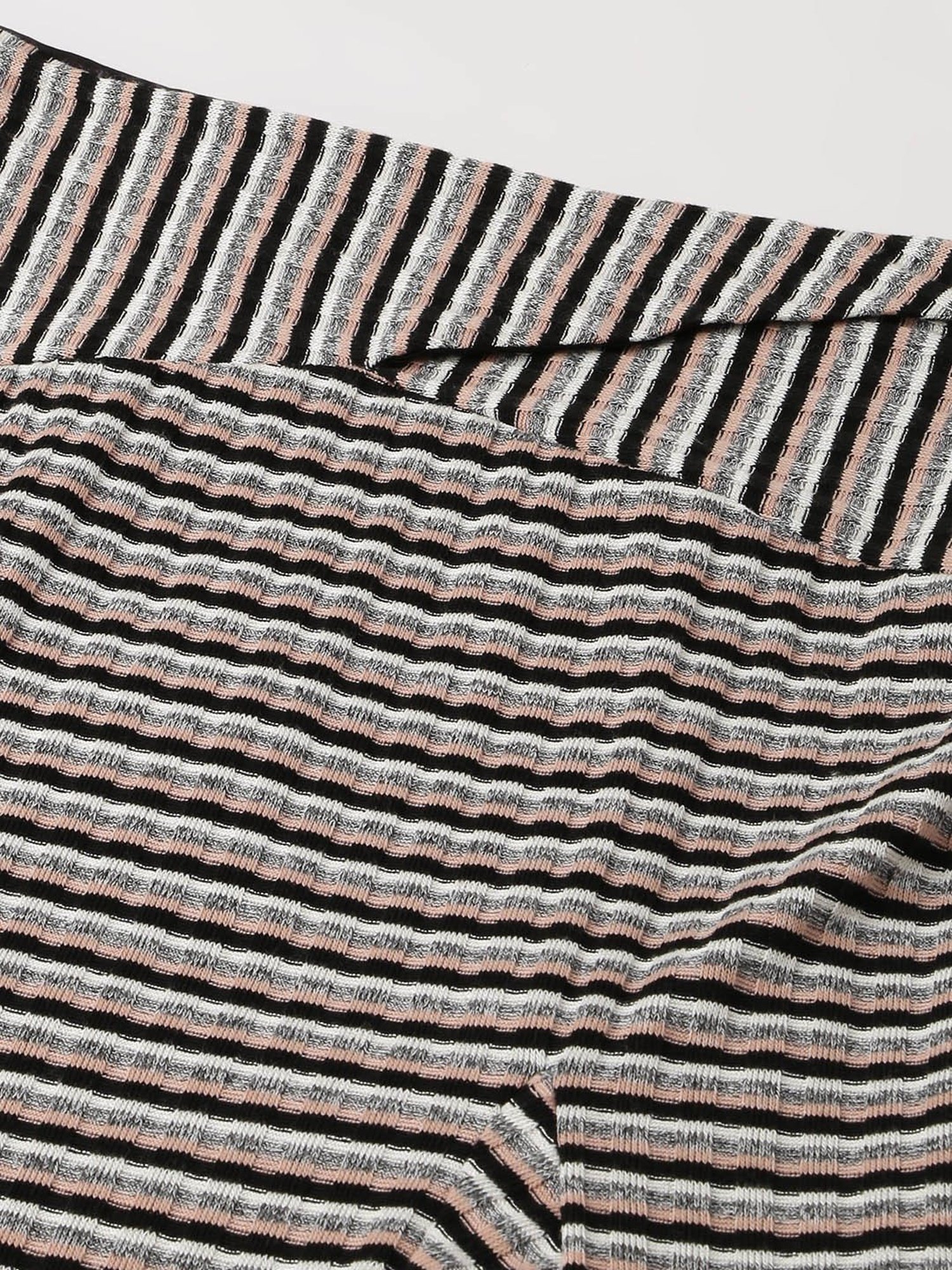 Latin Quarters Multicolor Striped Skirt