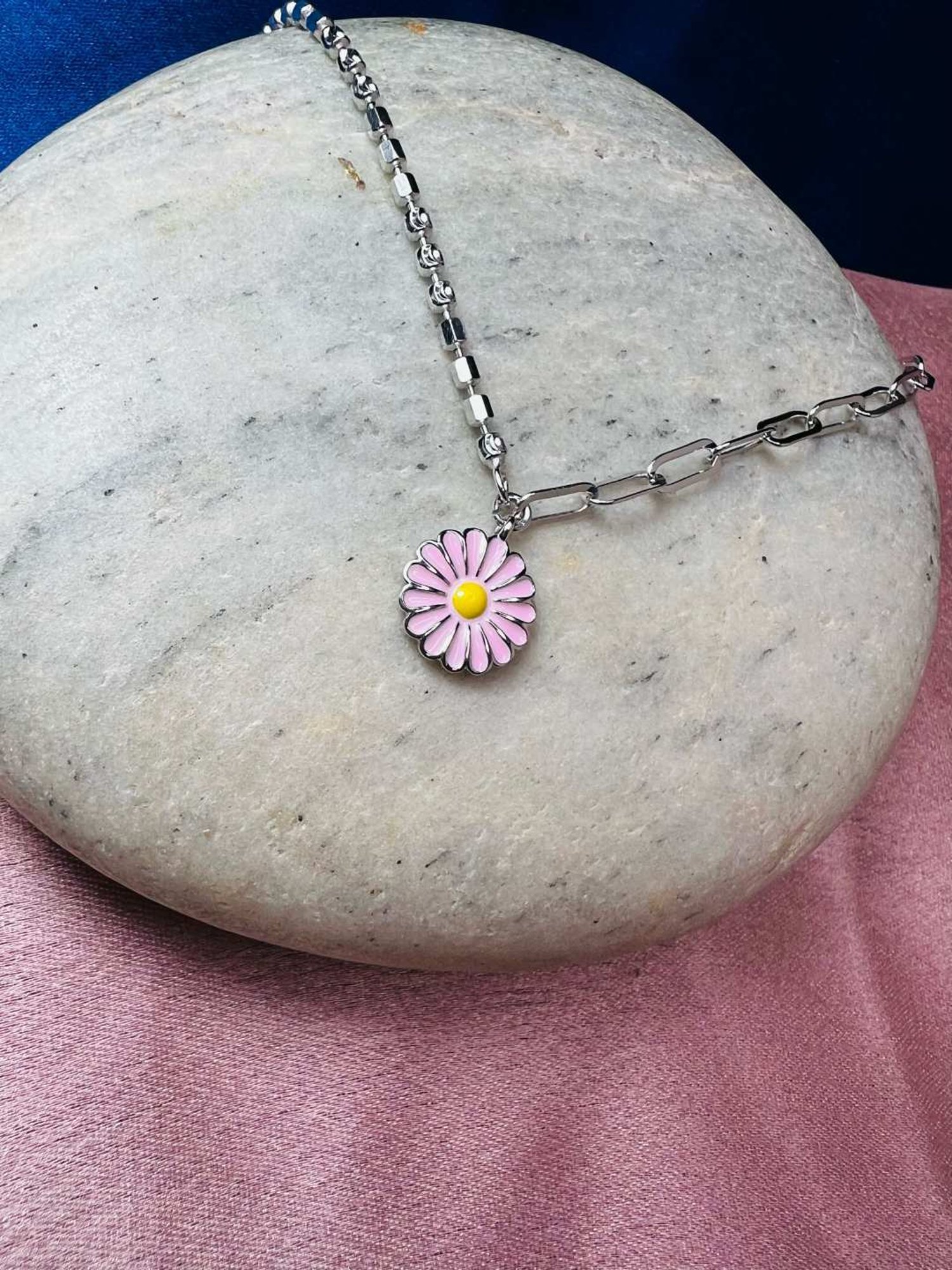 Arte Jewels 925 Sterling Silver Floral Anklet for Women & Girls (Single Anklet)