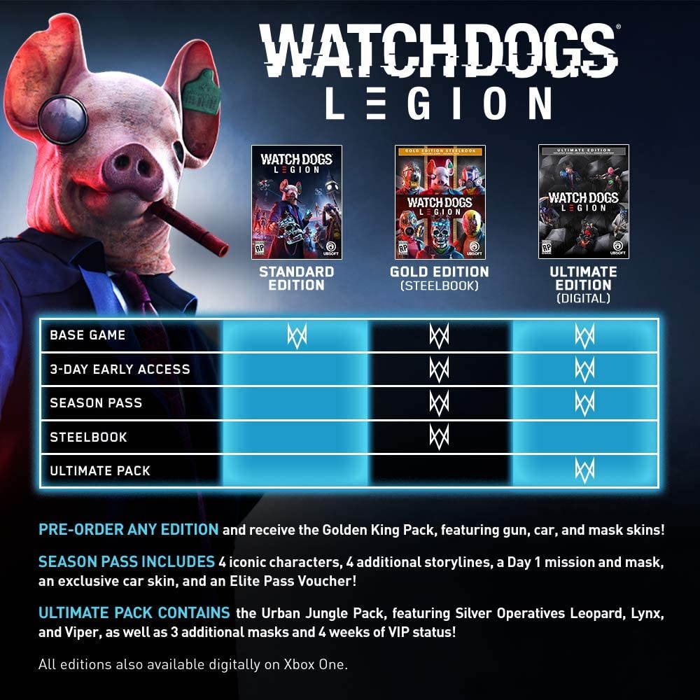 Watch Dogs Legion - PlayStation 4 Standard Edition