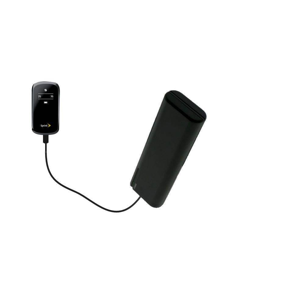Gomadic Portable AA Battery Pack Designed for The ZTE Mobile Hotspot - Powered by 4 X AA Batteries to Provide Emergency Charge. Built Using TipExchange Technology