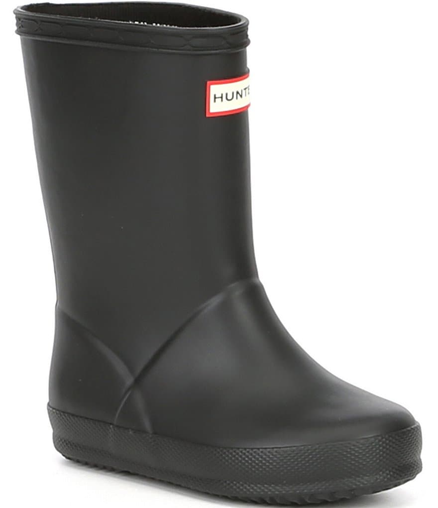 Hunter Kids' Original First Matte Waterproof Rain Boots (Toddler)