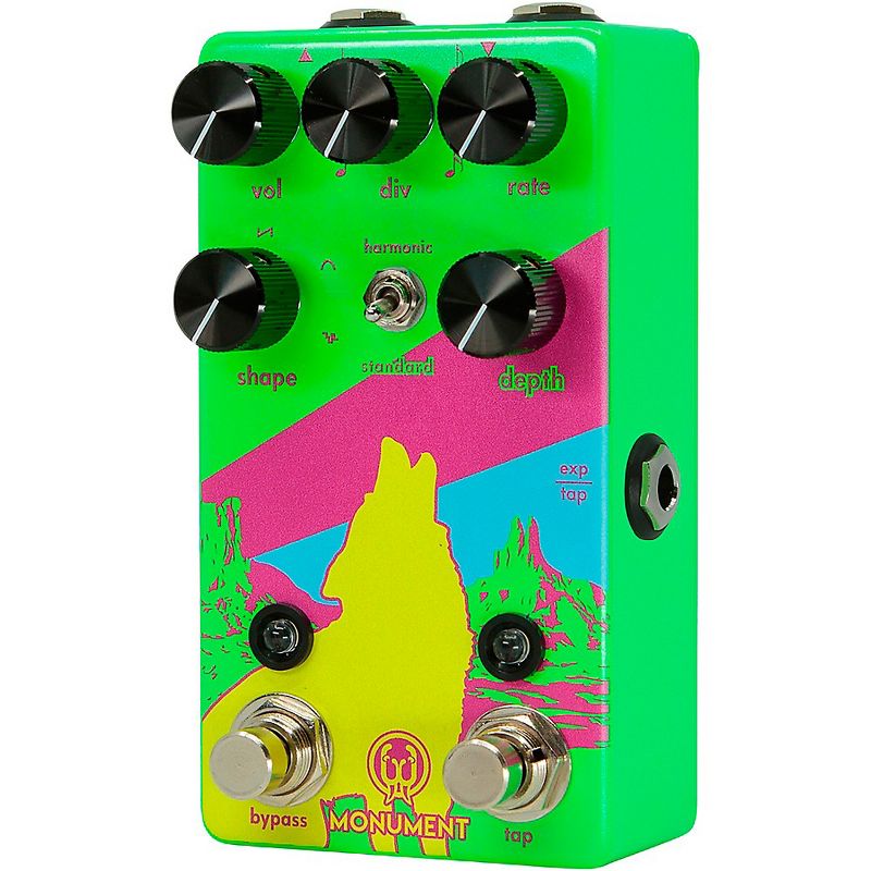Walrus Audio Monument V2 Limited-Edition Neon Harmonic Tap Tremolo Effects Pedal