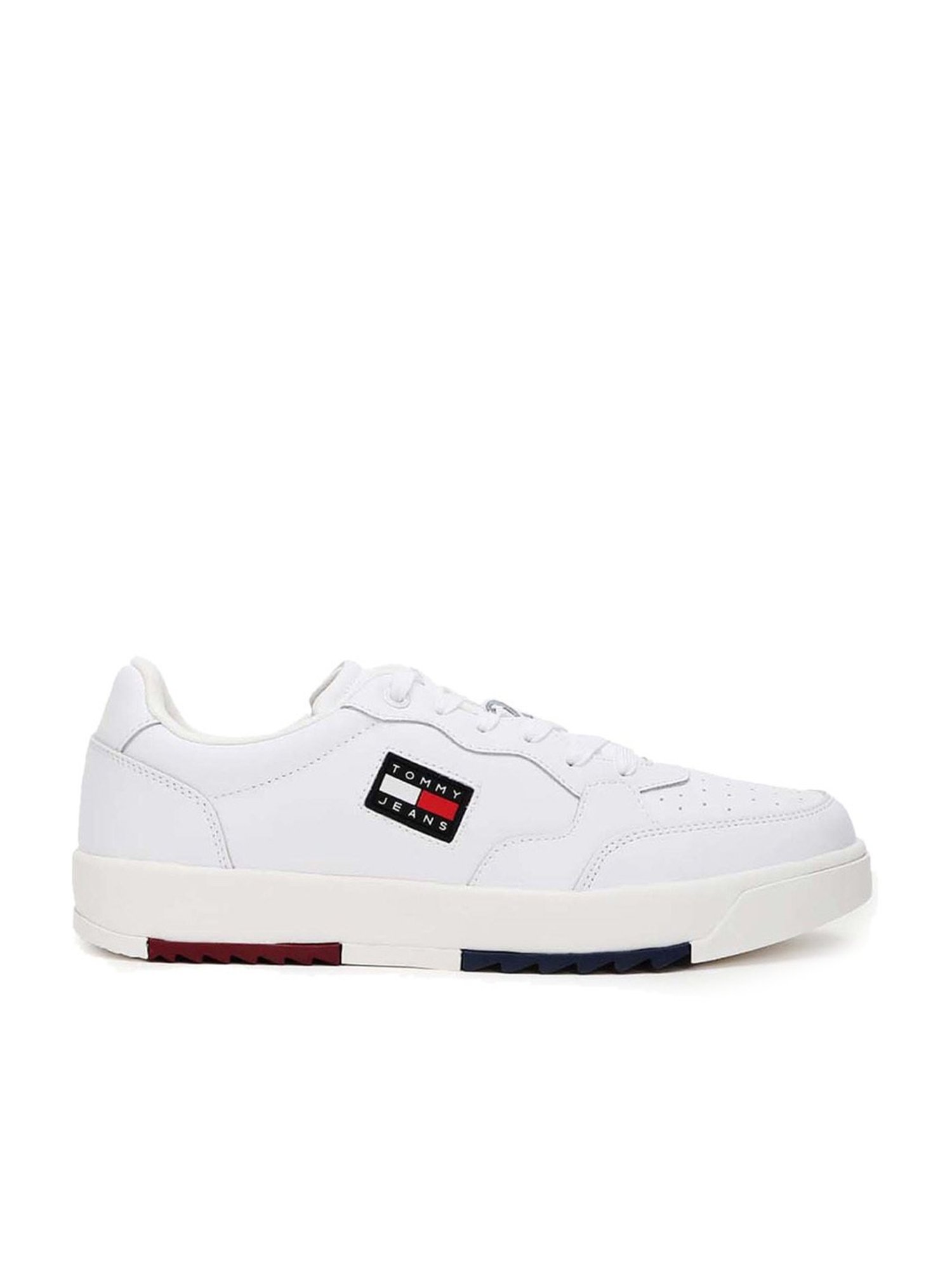 Tommy Hilfiger Men's White Casual Sneakers