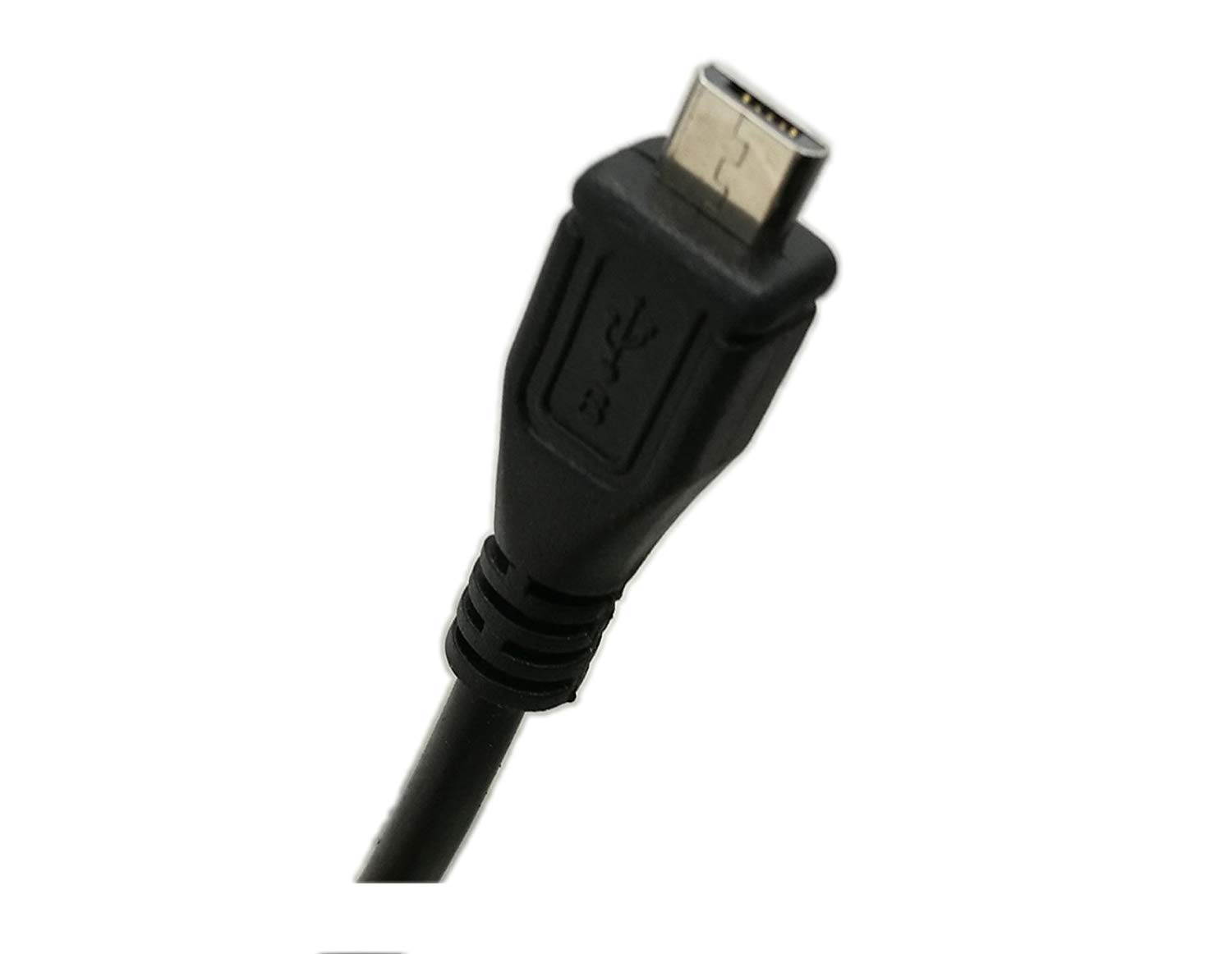 (2 Pack)5 Pin Motherboard Female Header to Micro-USB 2.0 Male Adapter Dupont Extender Cable, Micro USB 2.0A male plug to 1x 5Pin Female 0.1" USB header PCB motherboard cable