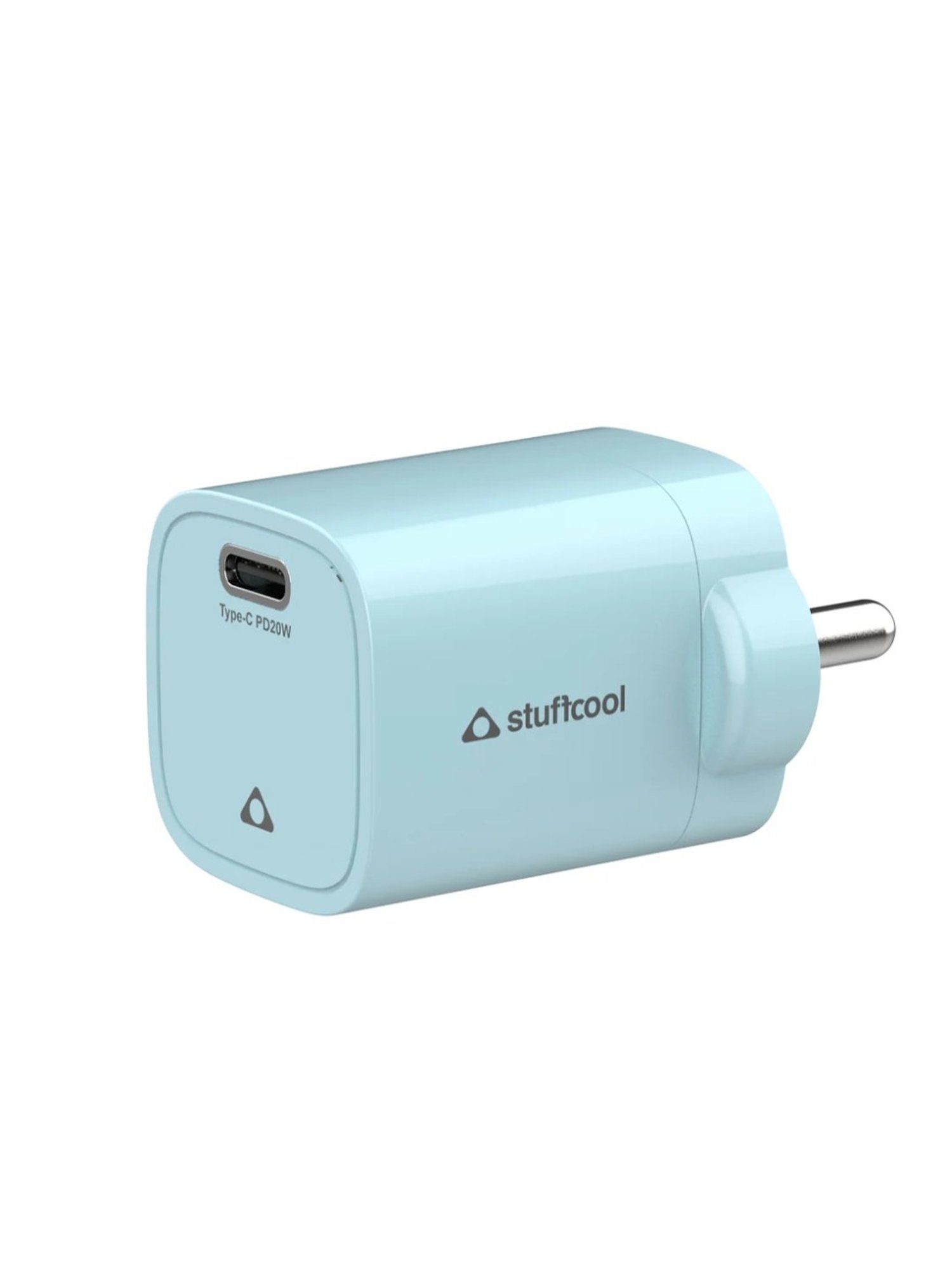 Stuffcool Nuevo PD 20W Smallest Wall Charger (Blue)