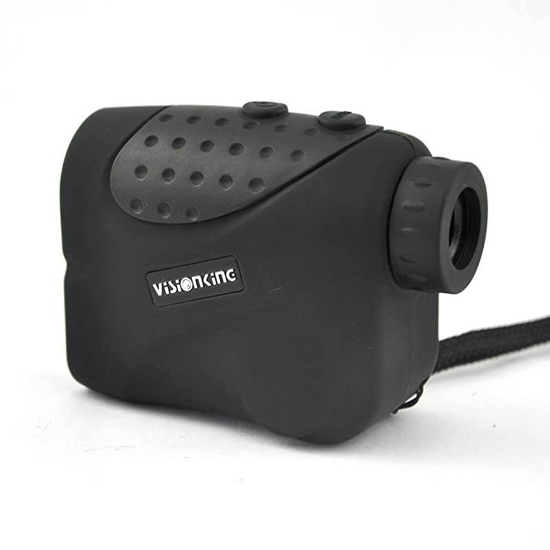 Range Finder 6x21 Built-in USB Rechargeable Lithium Battery Laser Rangefinder with Hunting Golf Rain Mode 1000m New (Black)