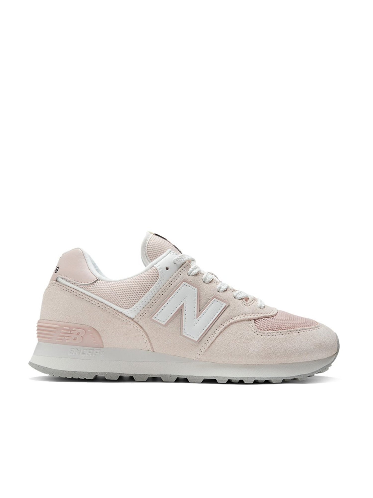 New Balance Men's 574 Pink Casual Sneakers