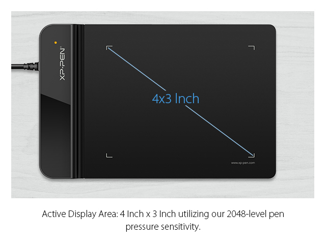 XP-Pen StarG430S 4 x 3 inch Ultrathin Digital Tablet Graphic Drawing Tablet Drawing Pen Tablet for OSU with Battery-free stylus- designed! Gameplay.