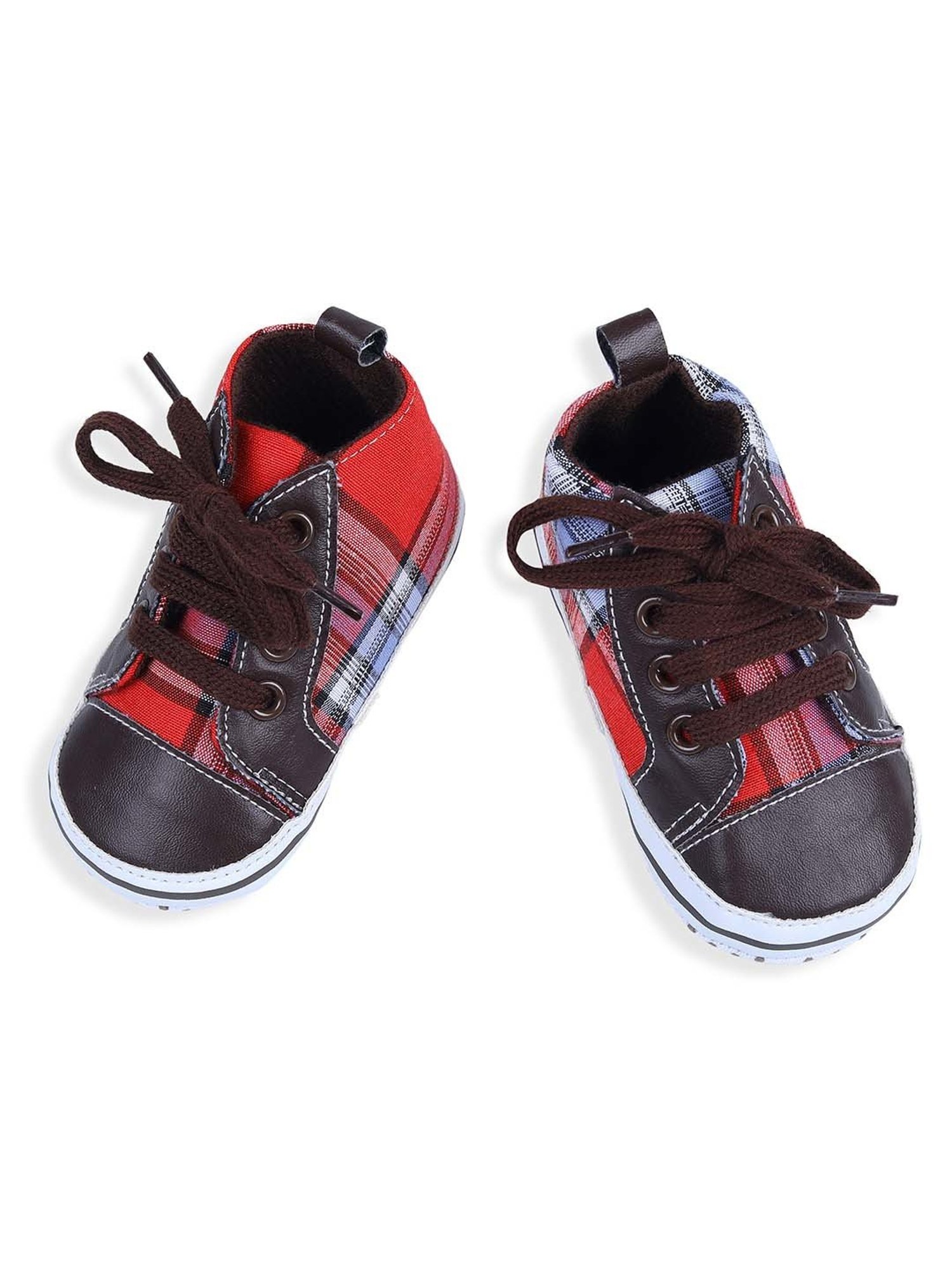 Baby Moo Kids Brown Casual Booties