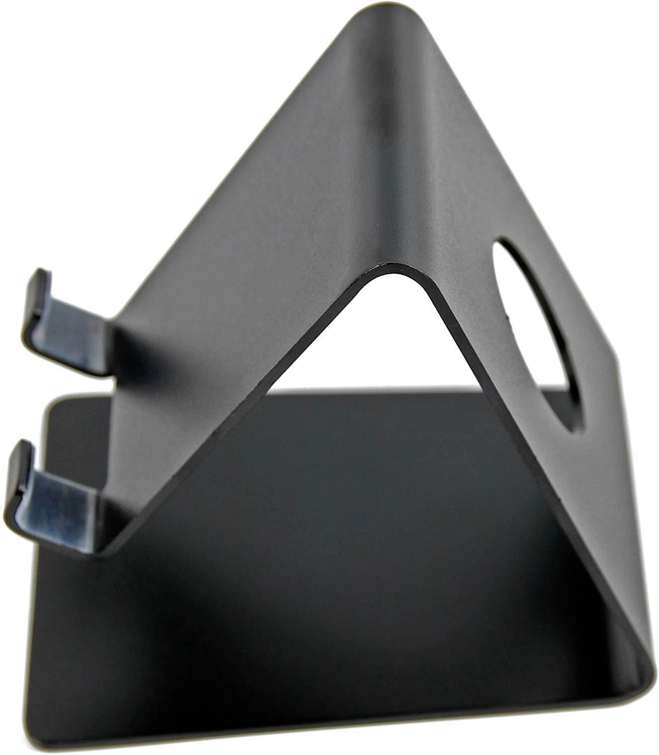 DURAGADGET Ultra-Contemporary Metal Smartphone Stand in Black Aluminium - Suitable for Archos Diamond Omega