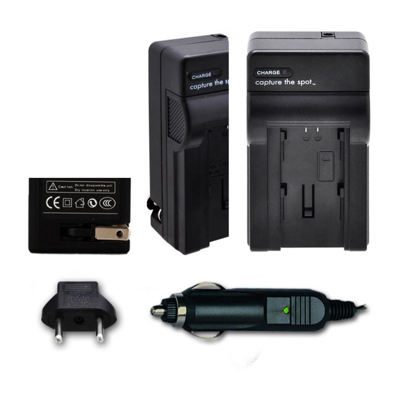 High Capacity Replacement Nikon EN-EL19 Battery with AC/DC Quick Charger Kit for Nikon Coolpix S3100 Digital Camera