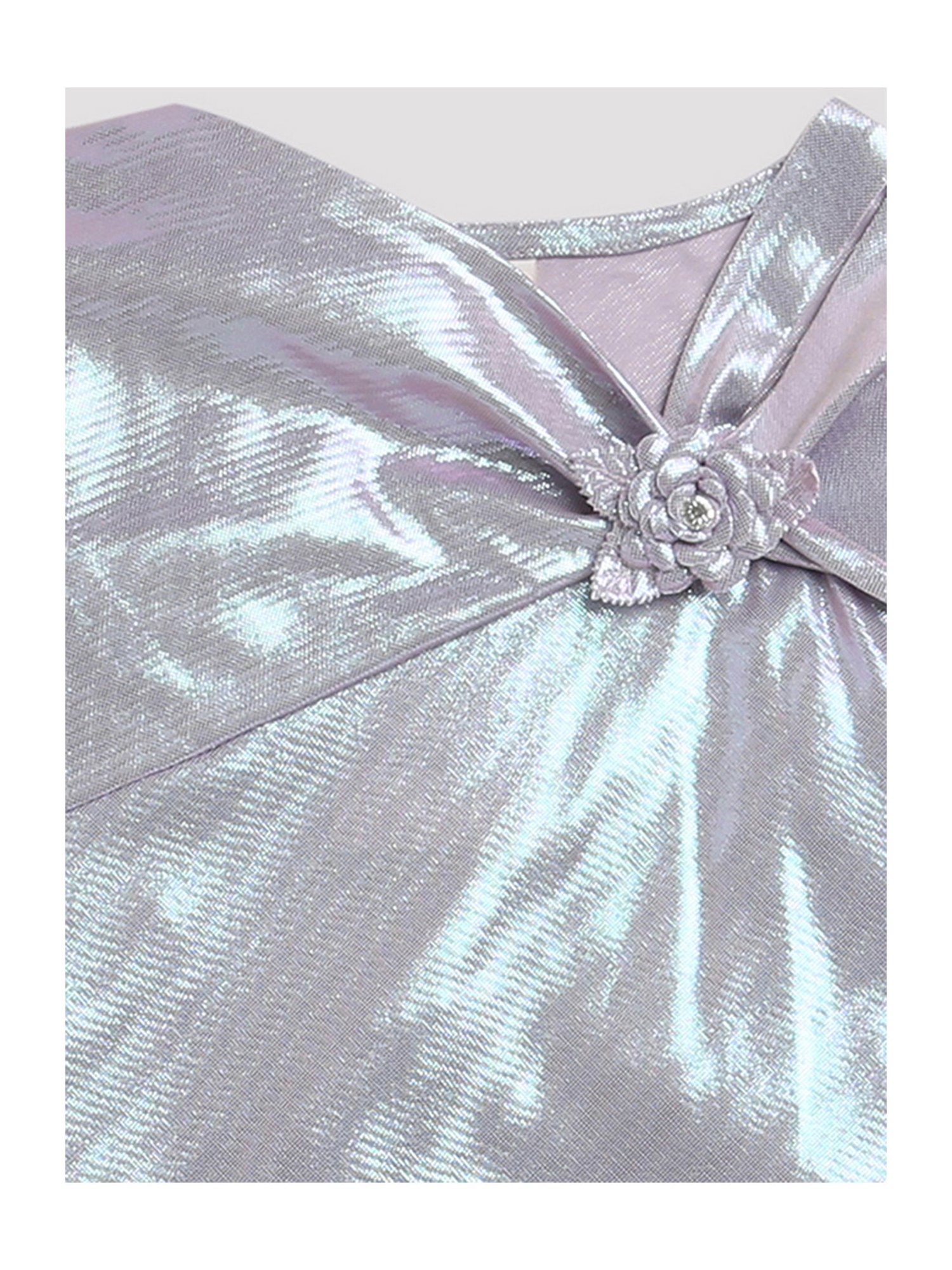 Tiny Girl Light Purple Solid Top