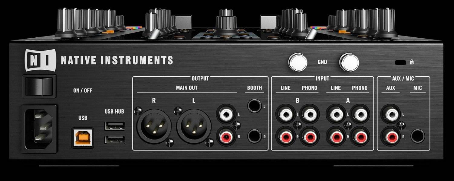 Native Instruments Traktor Kontrol Z2 DJ Mixer + FREE Tascam TH-02 + (2) XLR CABLES 18ft ea