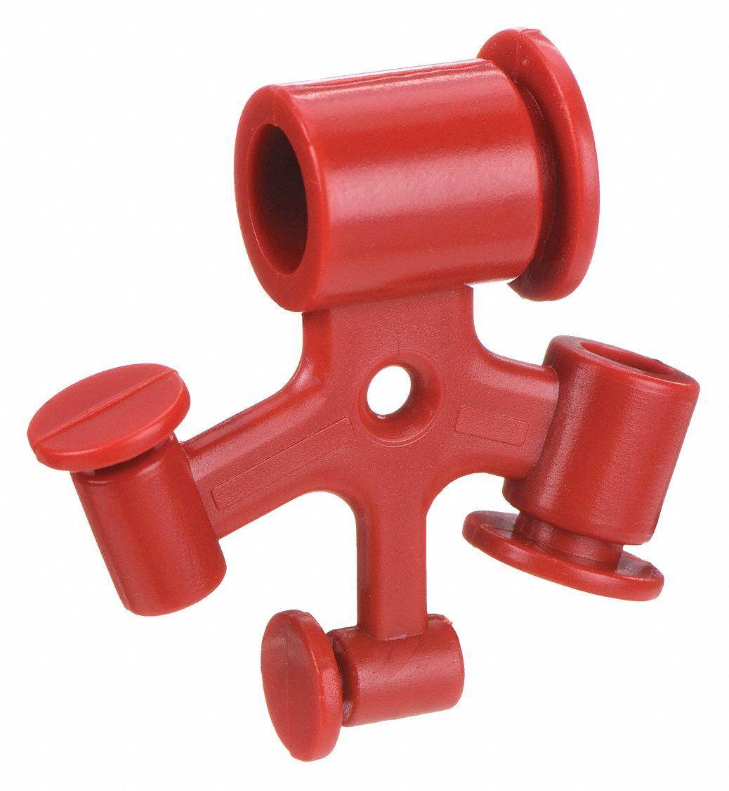 Fuse Blockout, 1/4 to 9/16 Fuses, PK 6