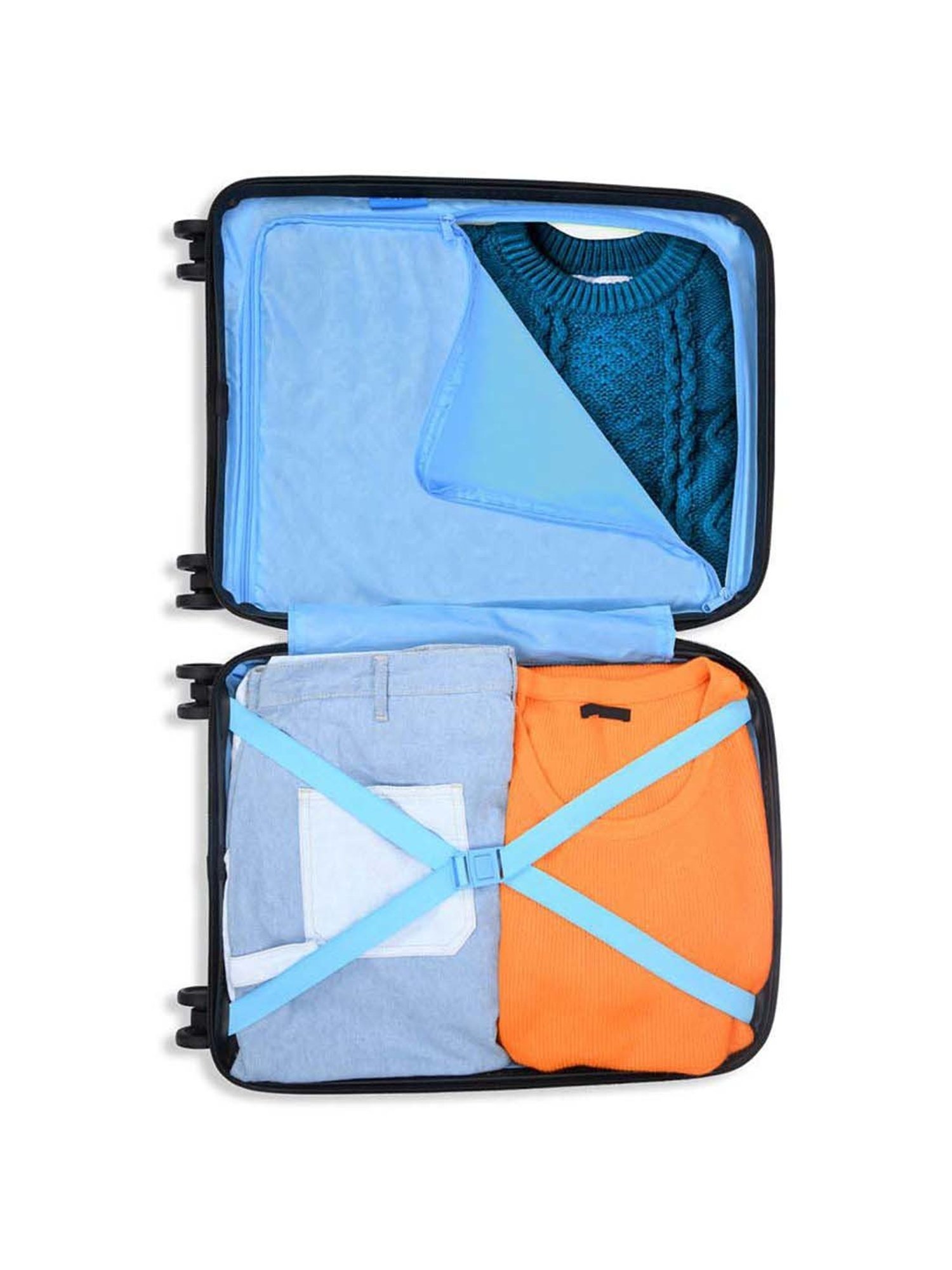 Skybags Paratrip Maroon Textured Hard Cabin Trolley Bag - 38 cm