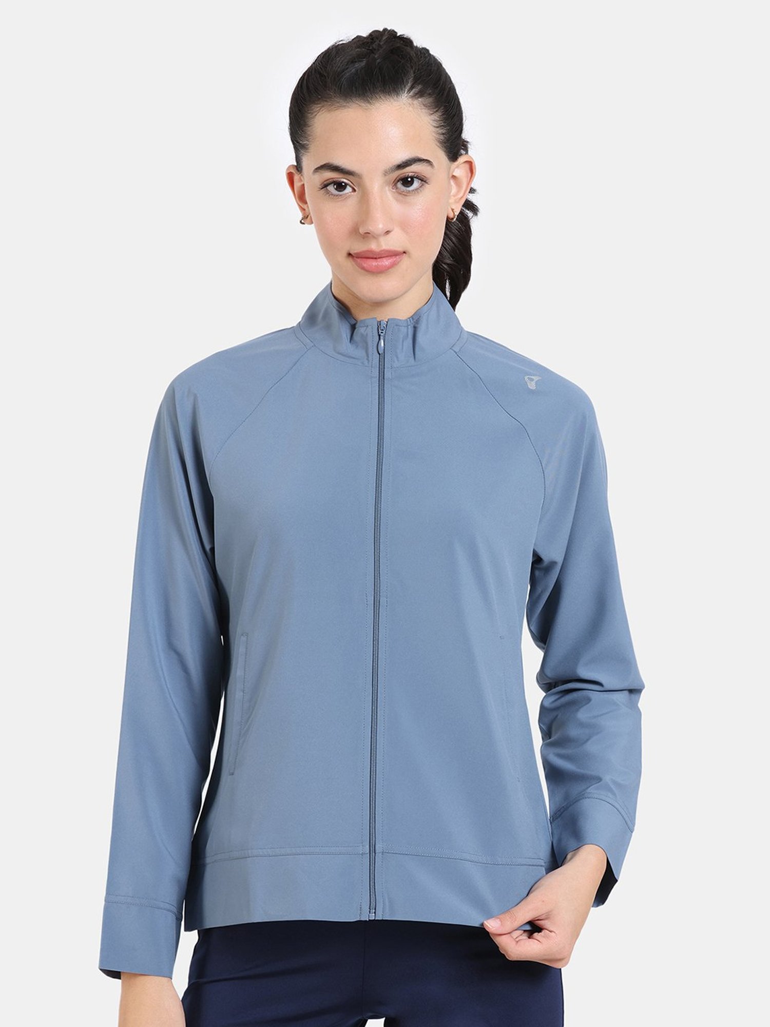 Zelocity by Zivame Steel Grey Sports Jacket