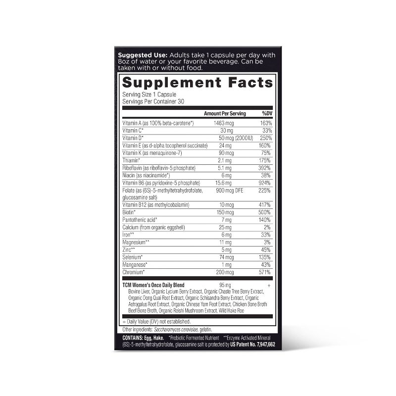 Ancient Nutrition Ancient Multi's Women's Once Daily Capsule - 30ct