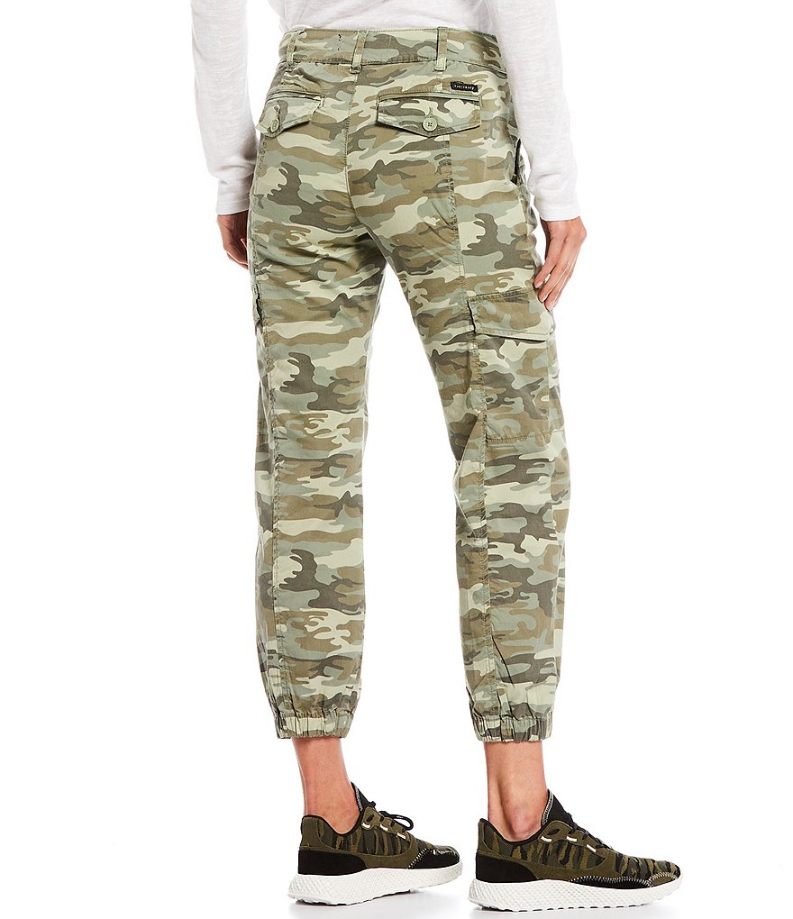 Sanctuary Rebel Camo Cargo Pocket High Rise Ankle Pants