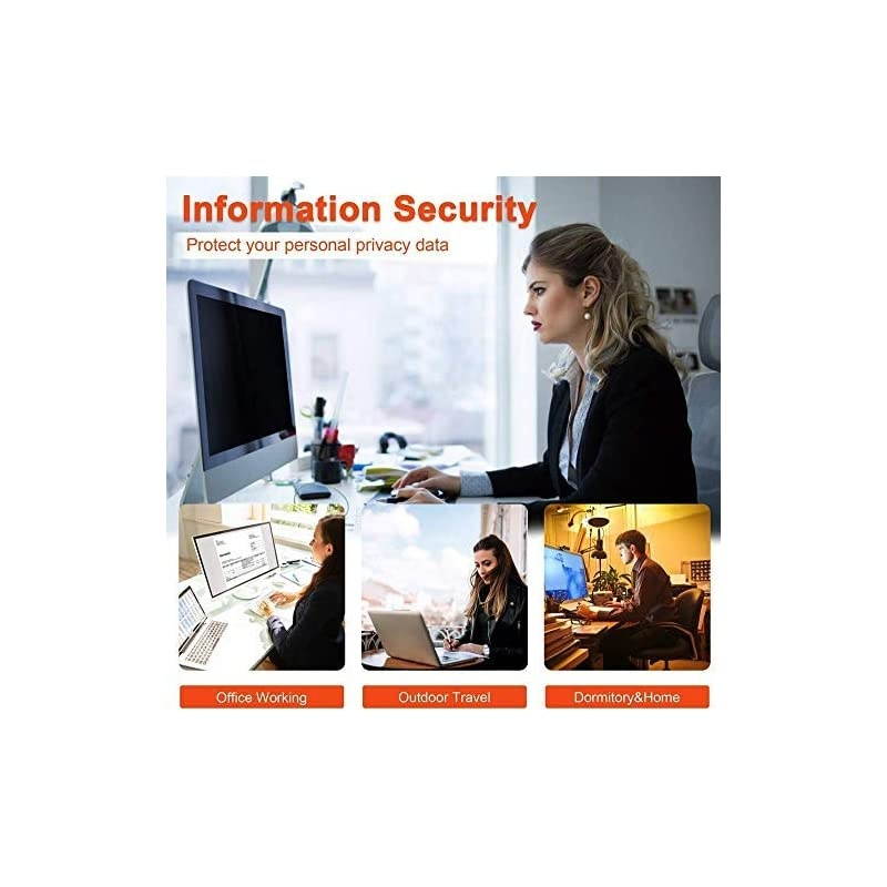 Privacy Screen Filter Protector for 14 inch 169 Widescreen Notebook Laptop UVEye Protection Blue Light Blocking Anti GlareSpy Shield Film WxH310mmx174mm