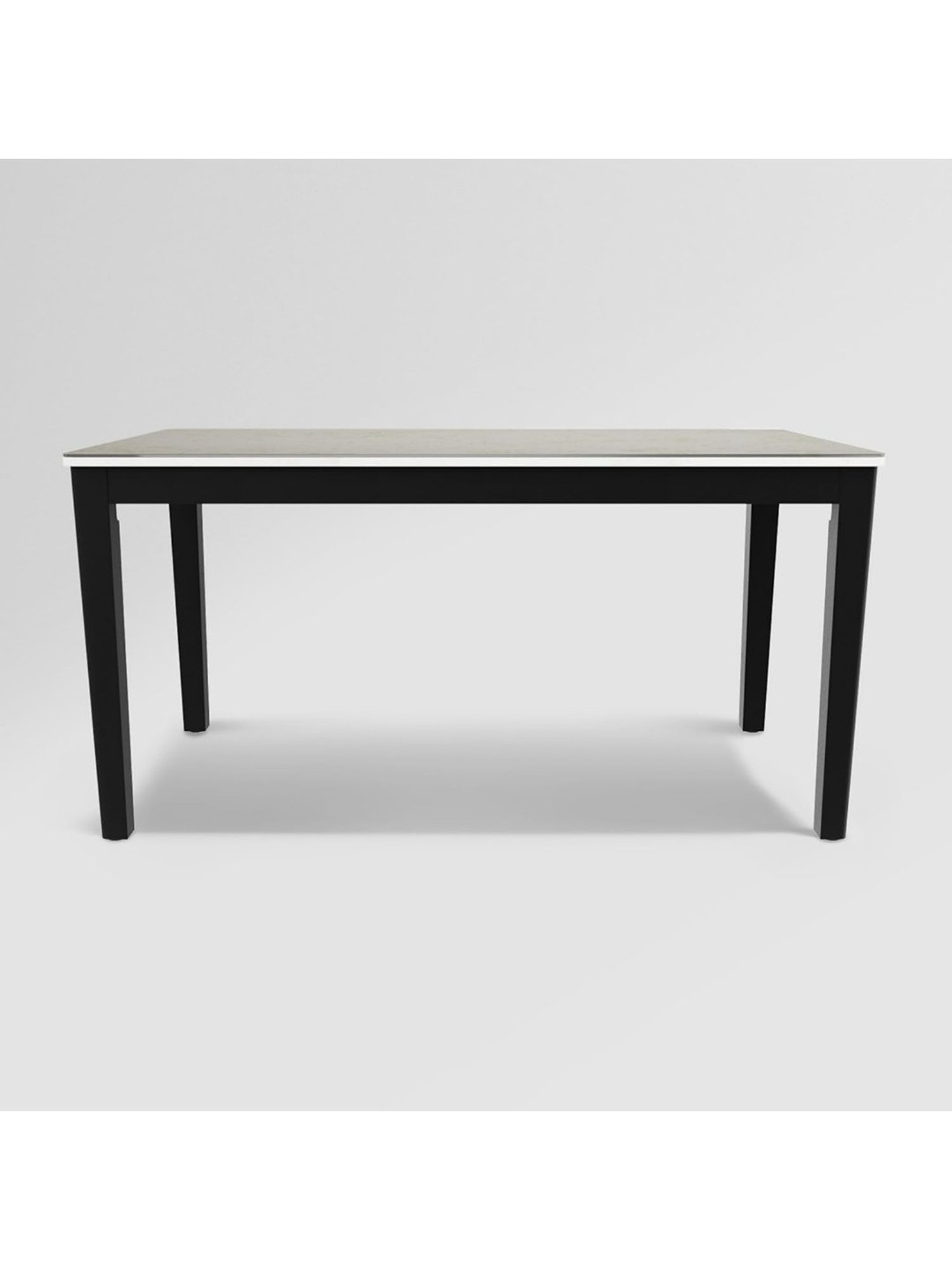 Godrej Interio Wonder Brown Metal 6 Seater Rectangular Dining Table