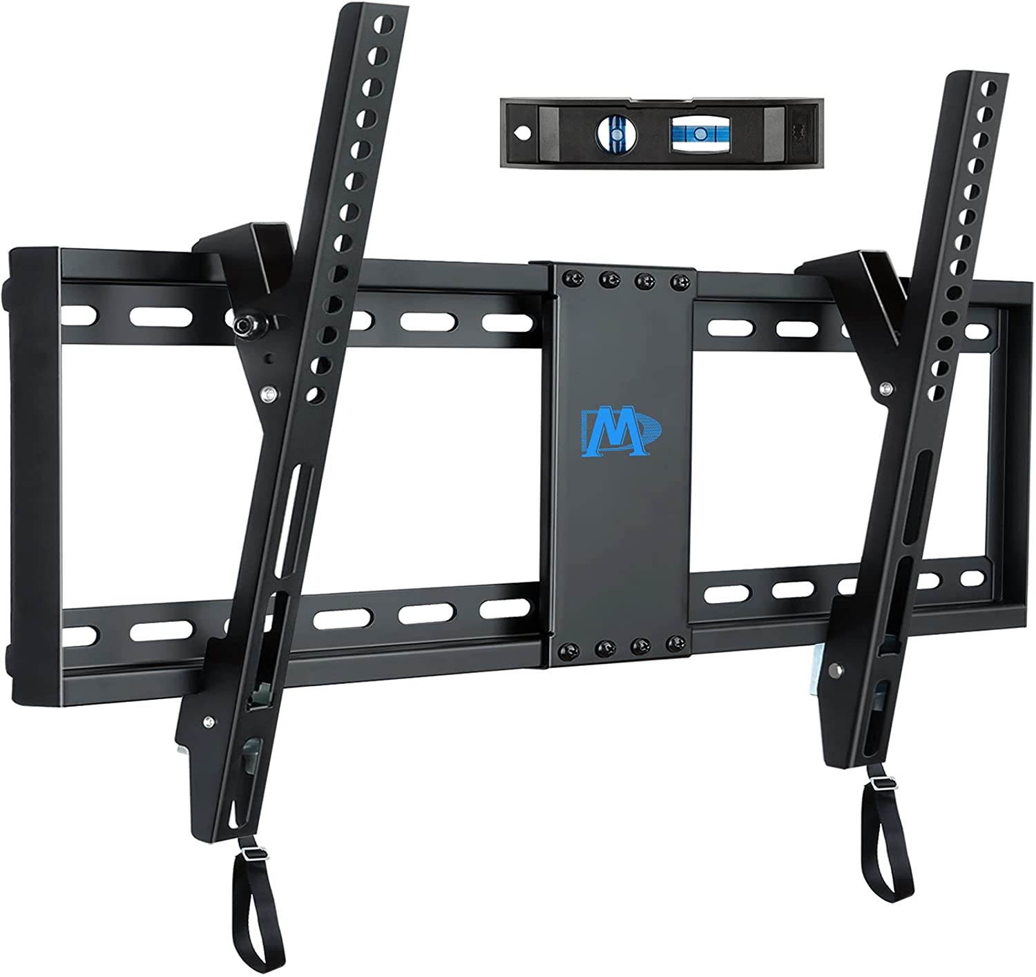 UL Listed TV Mount for Most 37-70 Inches TVs, Universal Tilt TV Wall Mount Fits 16", 18", 24" Studs with Loading 132 lbs & Max VESA 600x400mm, Low Profile Wall Mount Bracket MD2268-LK