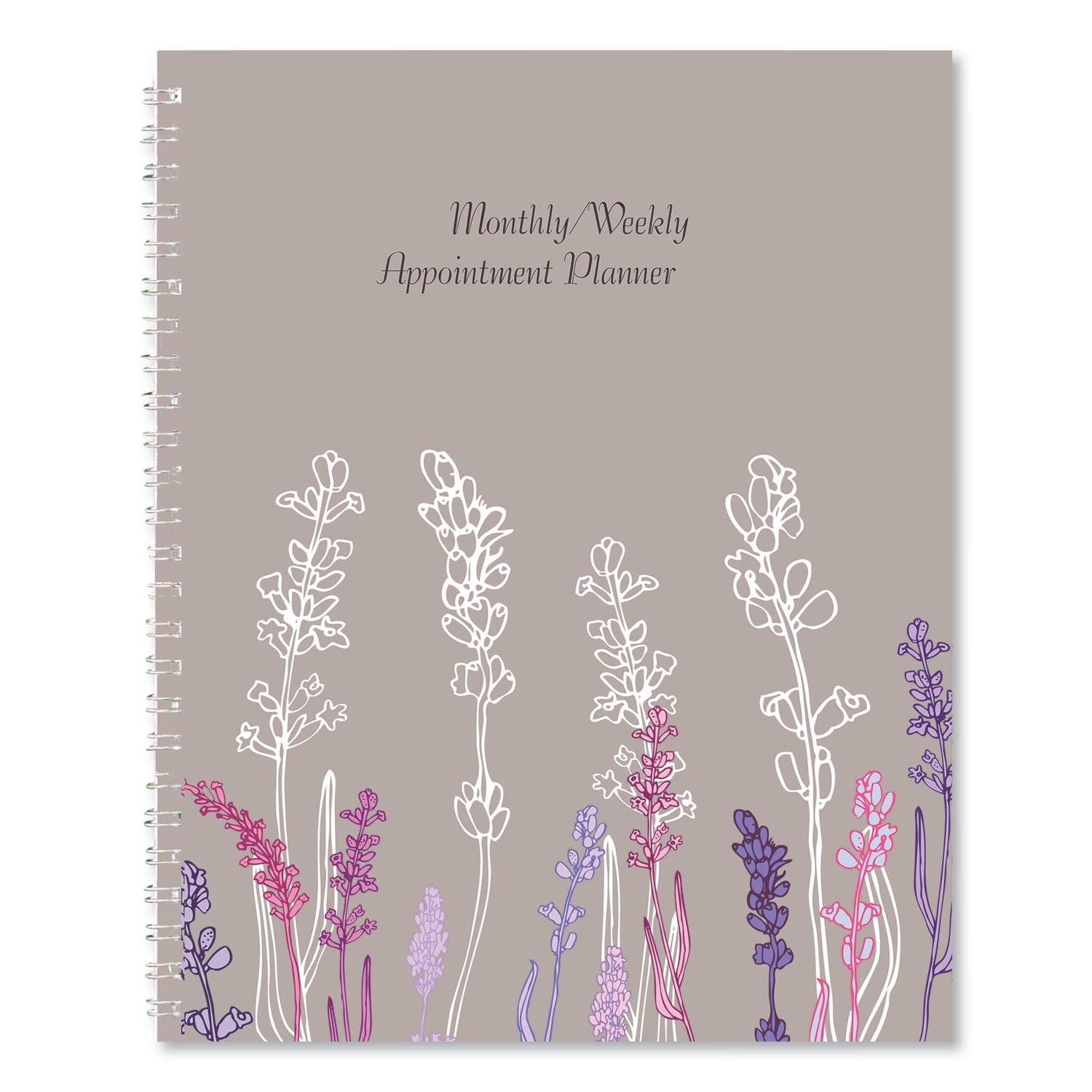 House of Doolittle 2956-74 00% Recycled Wild Flower Monthly Weekly Planner, 9" x 7", Wild Flowers, 2020