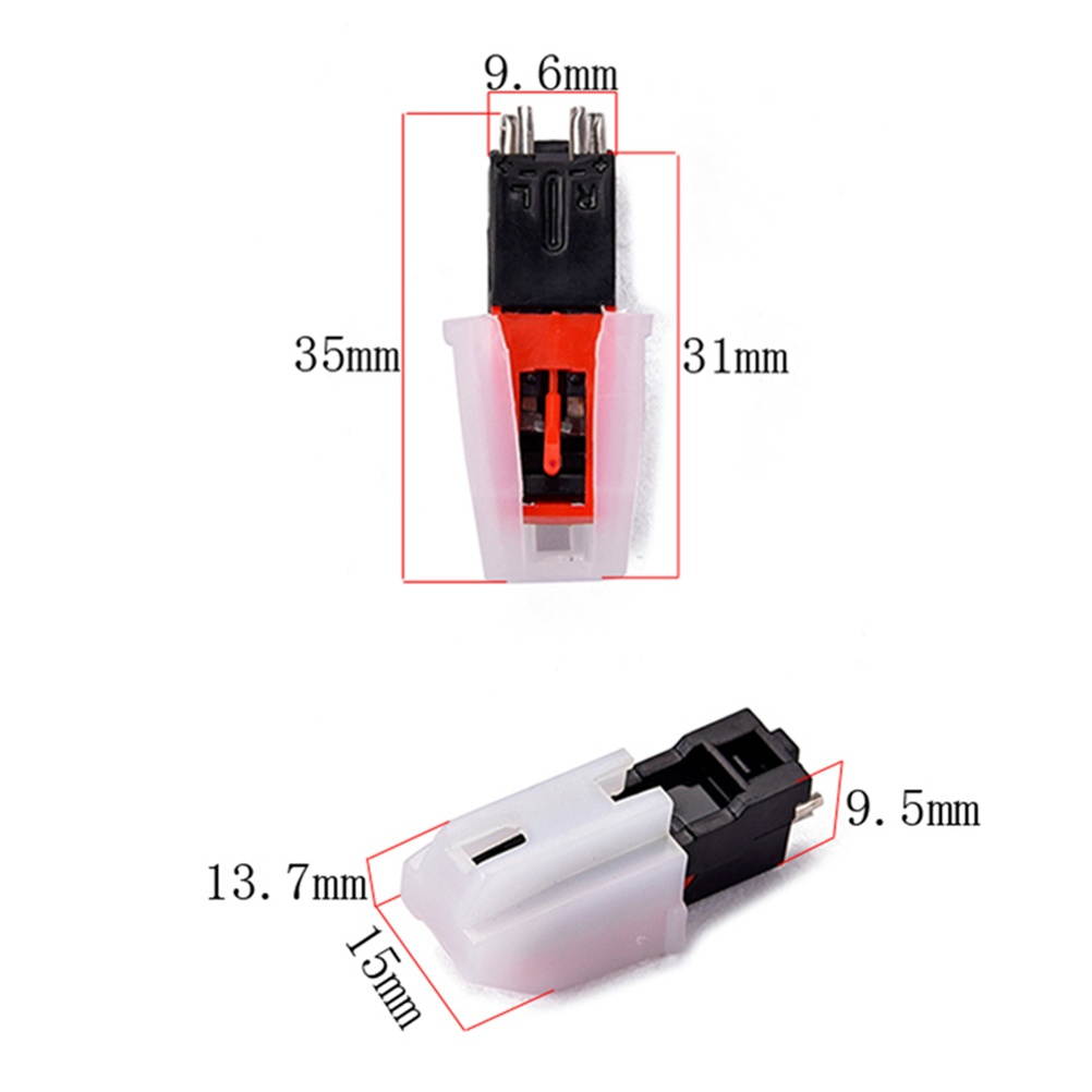 Gramophone Record Magnetic Cartridge Stylus with LP Vinyl Needle Kit Gramophone Accessories