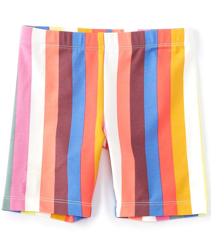 Tea Collection Little Girls 2-6 Stripe Bike Shorts