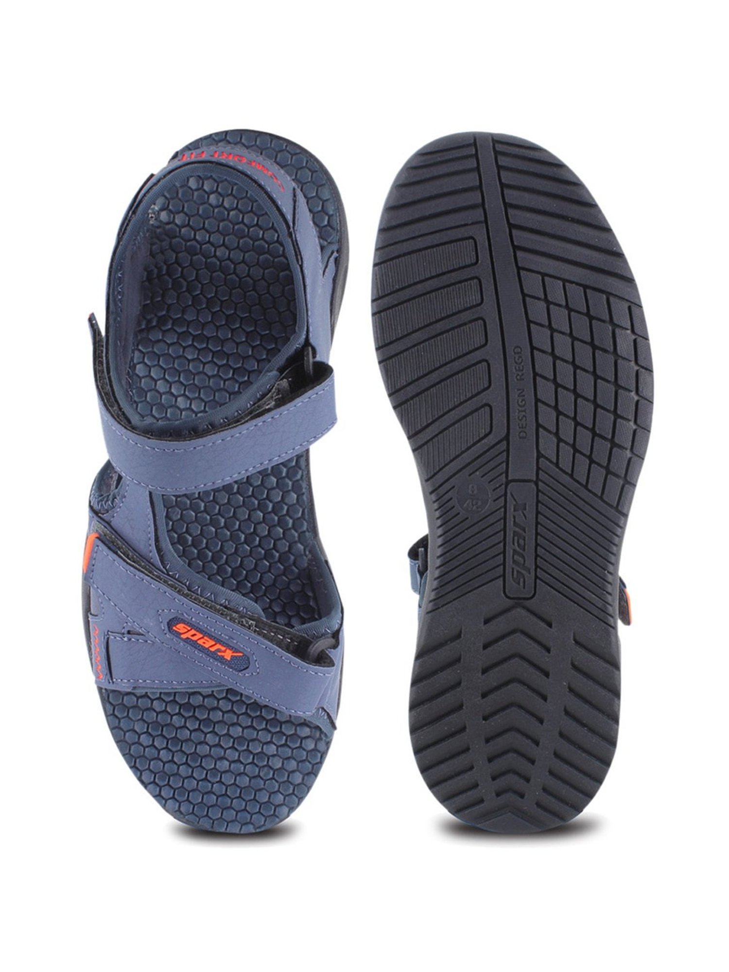 Sparx Men's Blue Floater Sandals