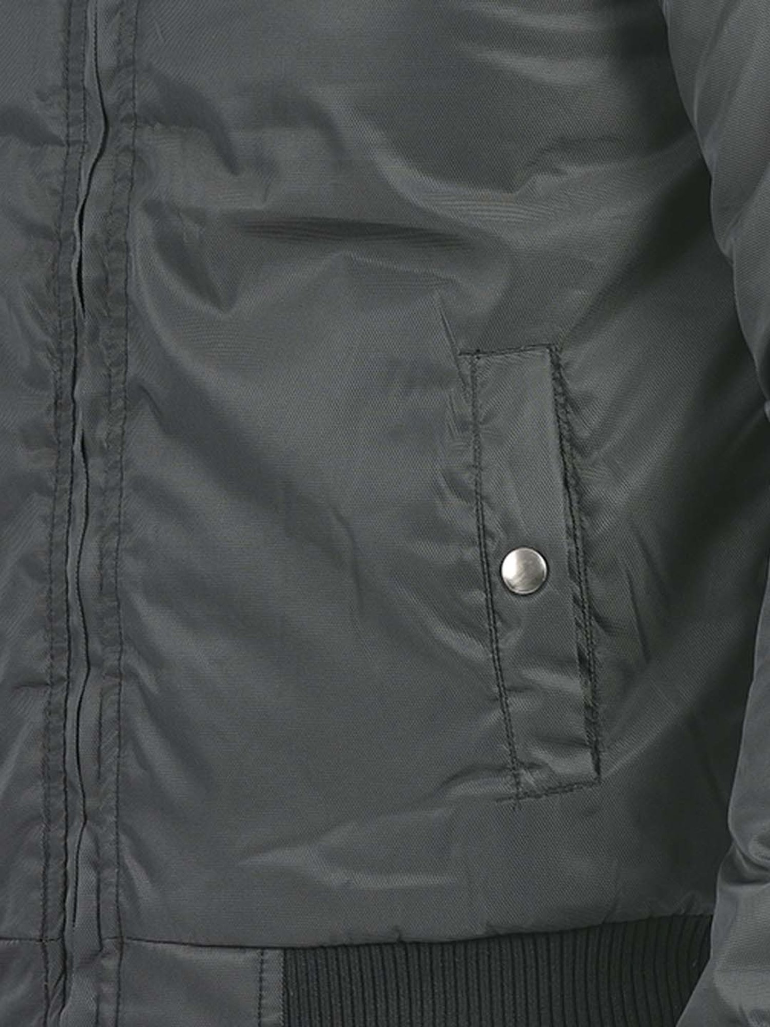 Lawman Pg3 Black & Blue Regular Fit Reversible Jacket