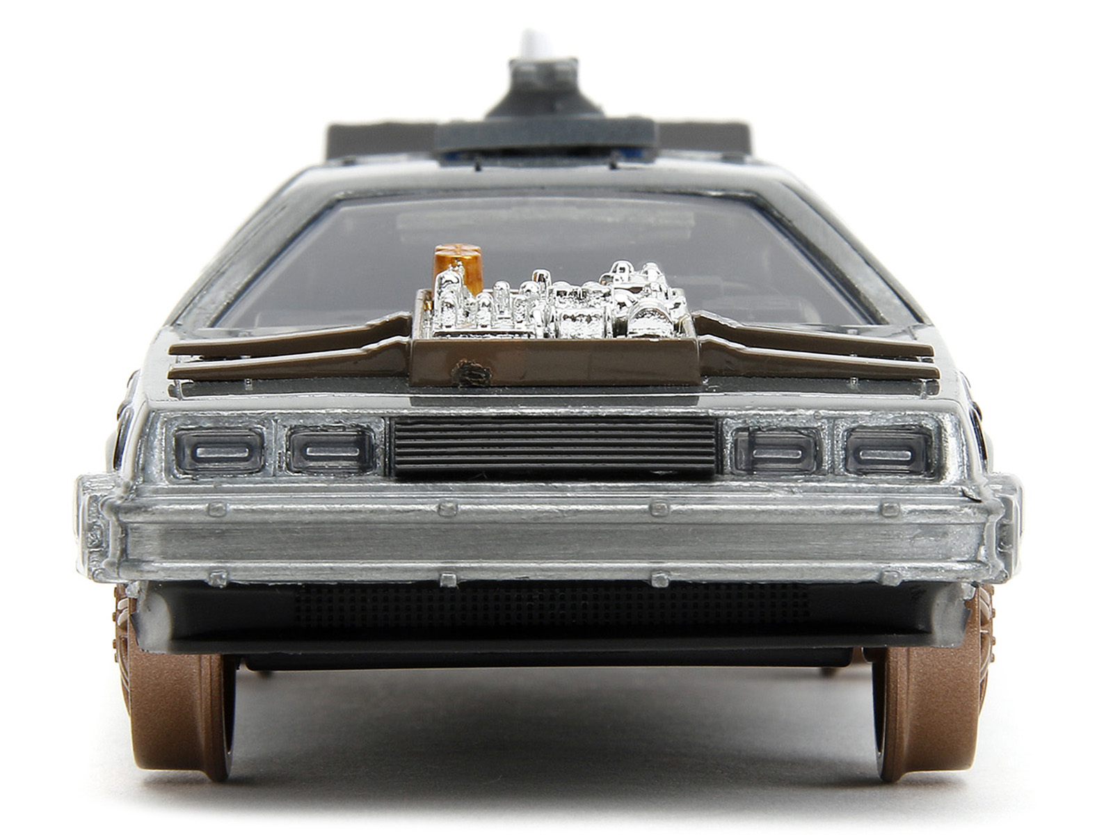 DMC DeLorean Time Machine with Doc Brown Figure "Back to the Future" (1985) Movie Diecast Model Car by Corgi