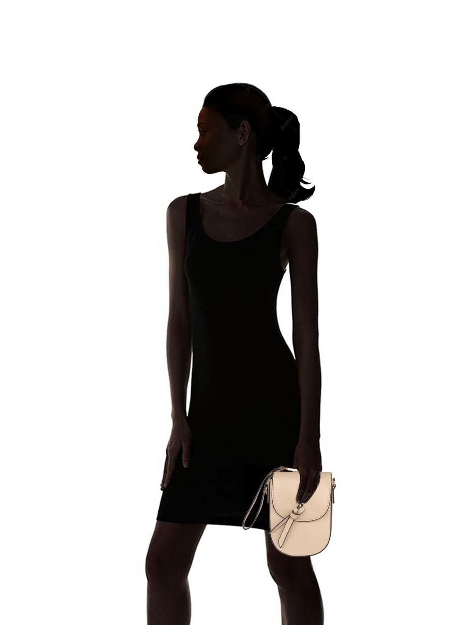 Sugarush Esmeralda Beige Solid Mobile Pouch