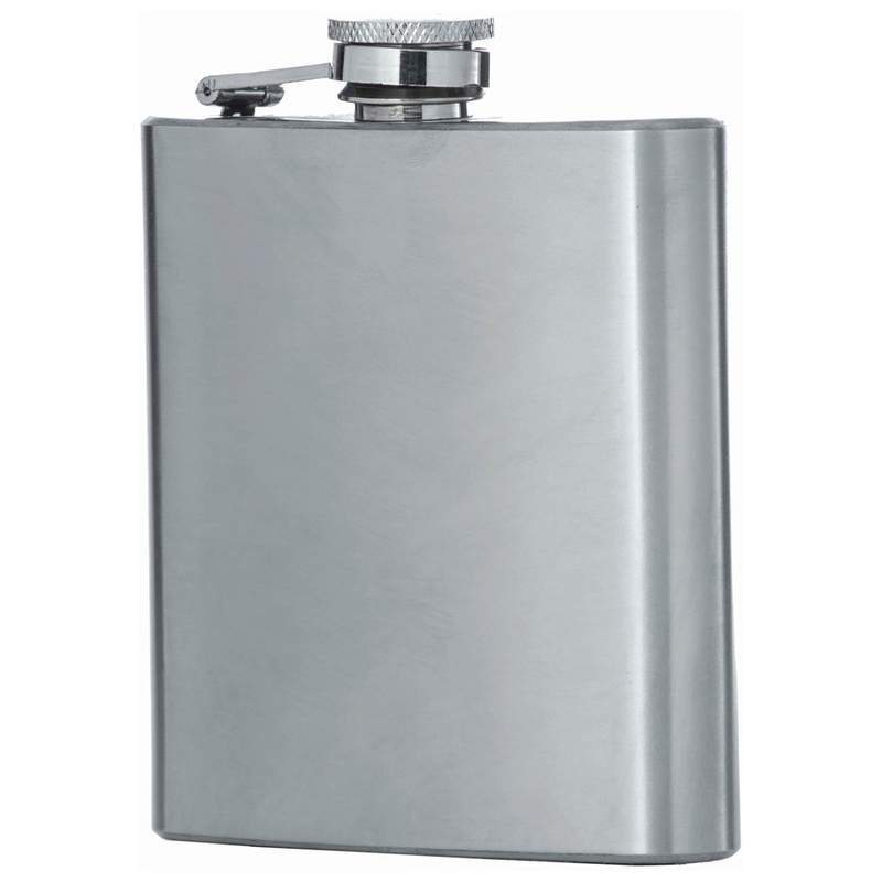 Maxam® 6oz Stainless Steel Flask
