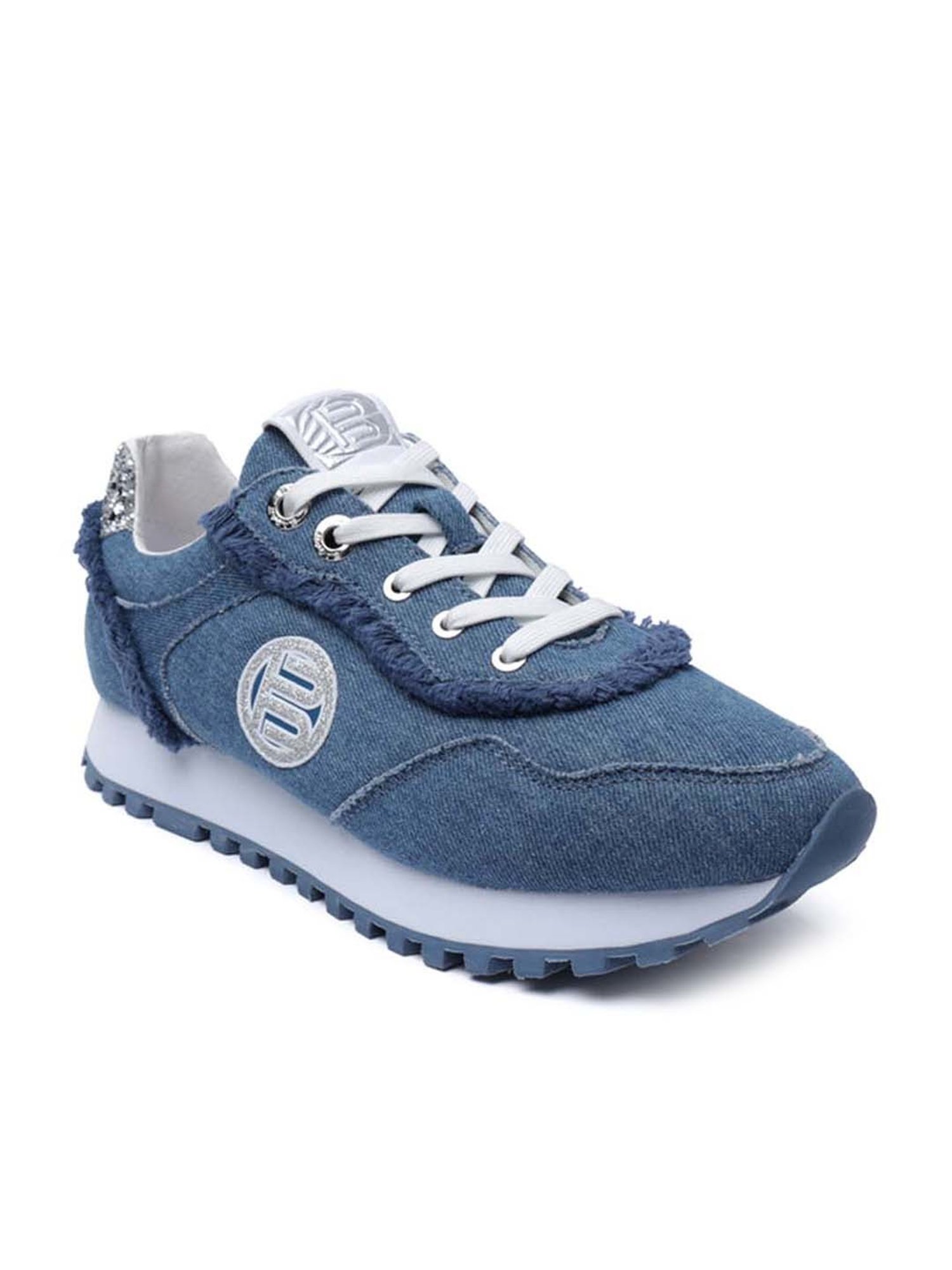 BAGATT Women's Siena Blue Casual Sneakers