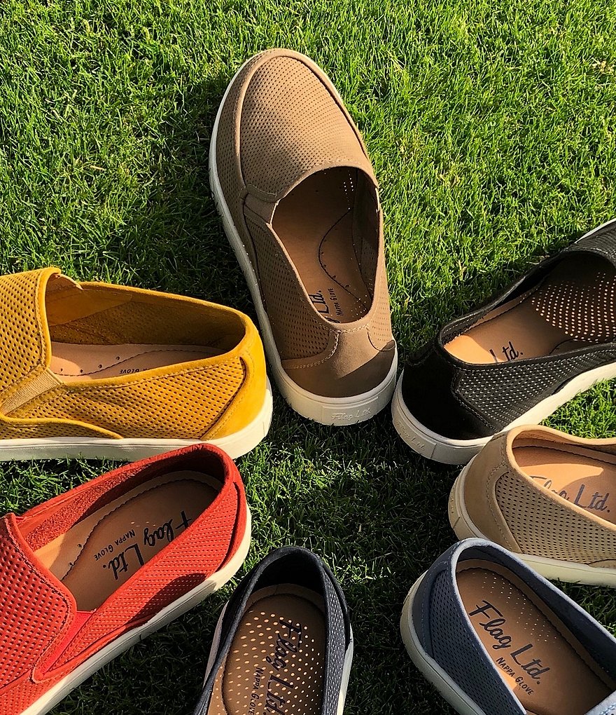 Flag LTD. Men's Belmont Perf Gore Slip-Ons