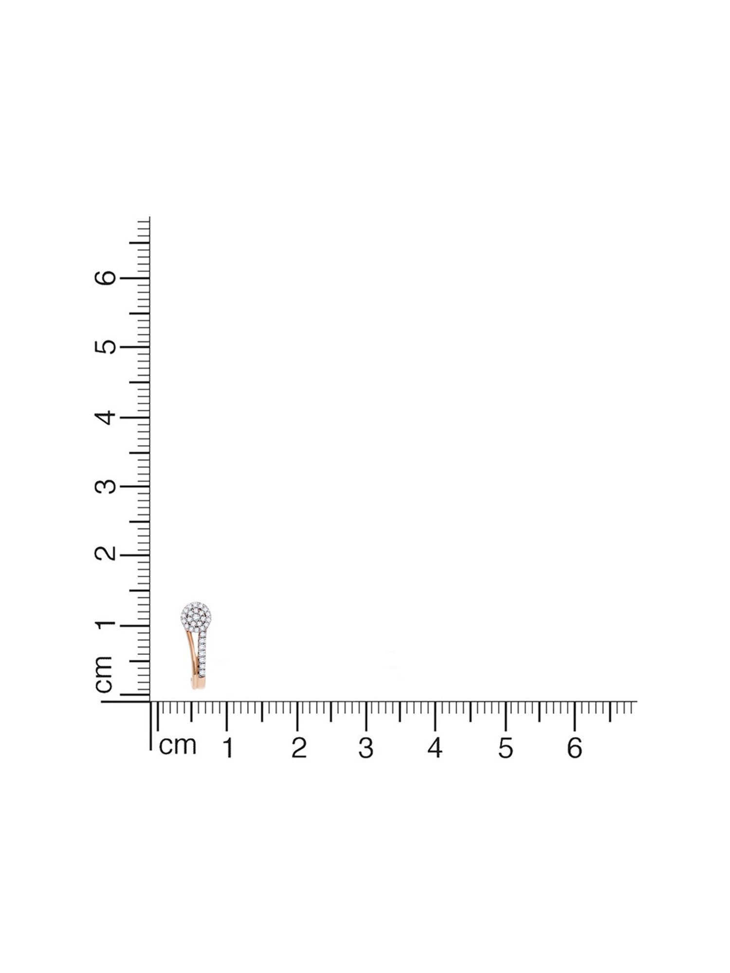 Waman Hari Pethe Jewellers 18k Rose Gold & Diamond Earrings for Women