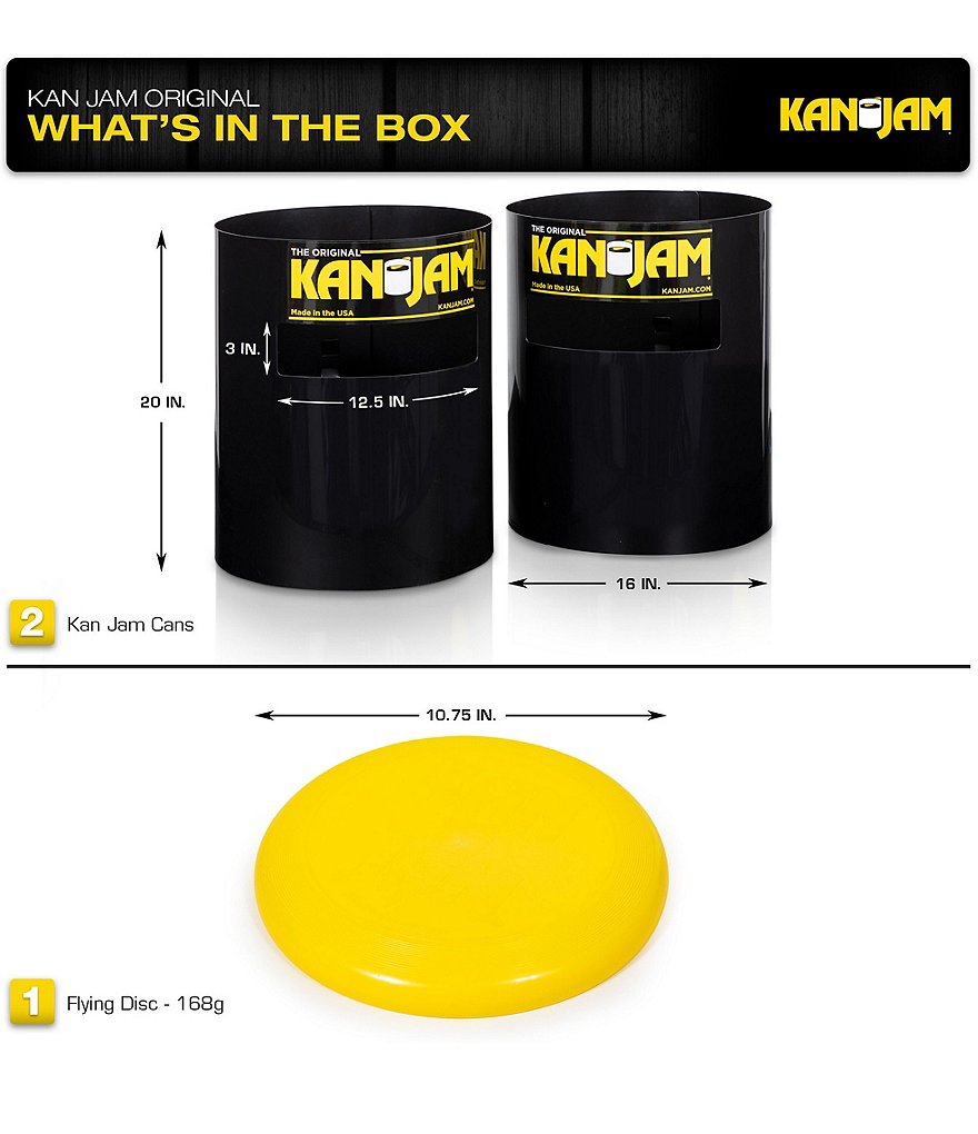 Kan Jam Outdoor Frisbee Game Set