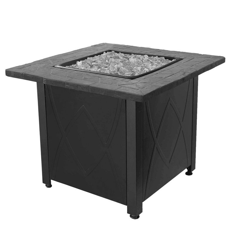 Endless Summer Outdoor 30,000 BTU Propane Gas Fireplace Fire Pit Table
