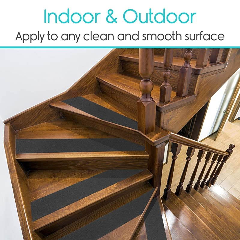 Grip Tape 30 Feet Anti Slip Traction Tread for Indoor and Outdoor Use Heavy Duty Waterproof Stickers for Safety Stairs Deck Steps Non Skid Adhesive for Elderly Seniors Men Women