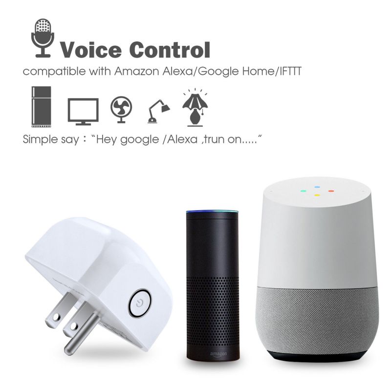 4 Pack WiFi Smart Plug APP Remote Control Timer Outlet Wireless Socket US Plug