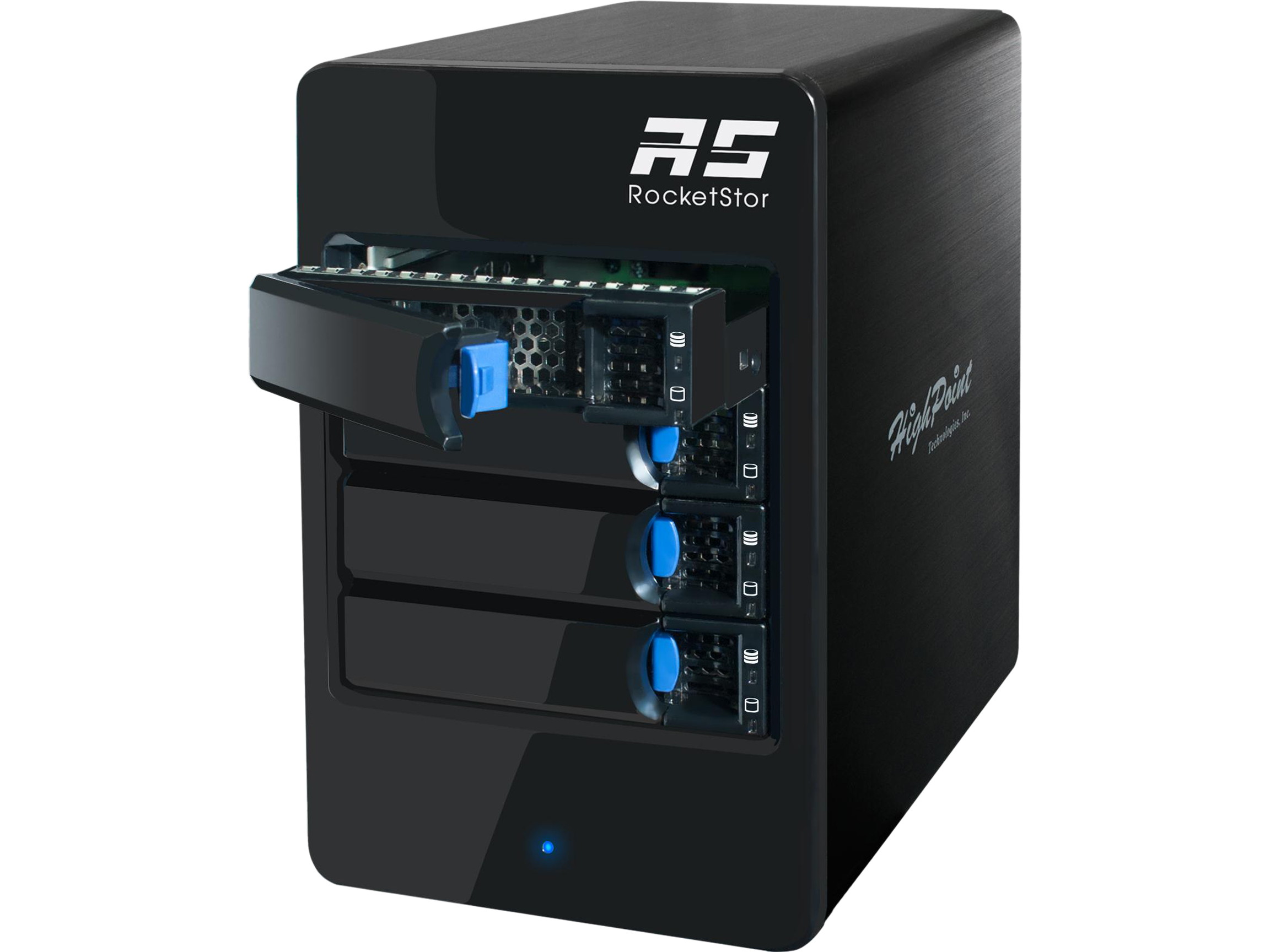 RocketStor 6314A - 4-Bay Thunderbolt 2 Hardware RAID Tower Enclosure